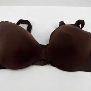 Vanity Fair Nearly Invisible Full Figure Underwire Bra 76207 40C Brown
